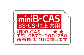 一般向けカード B Cas ビーキャス